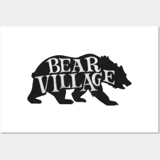 Bear Village (Grizzly) Posters and Art